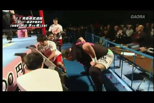 AJPW - 11-01-2015 - Akebono (c) vs. Jun Akiyama (Triple Crown Title)