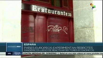 España: retorna confinamiento en zonas debido a rebrotes de COVID-19