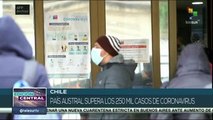 Chile supera los 250 mil casos de coronavirus