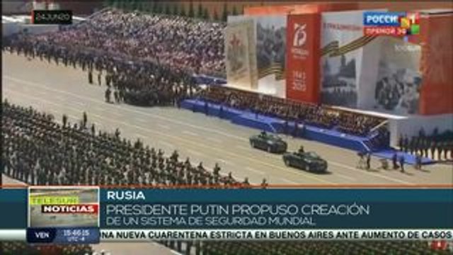 teleSUR Noticias: Defensa antiaérea Siria responde ataques israelíes