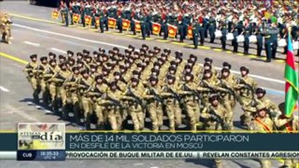 Rusia celebra histórico Desfile de la Victoria en la Plaza Roja