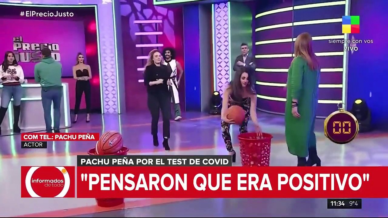 Dio negativo el test de coronavirus de Pachu Peña: "Voy a seguir aislado unos días más"