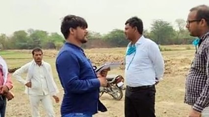 प्रशासन द्वारा कलैक्टरी मार्ग के निर्माण हेतु ज़रूरी नपती ली गई