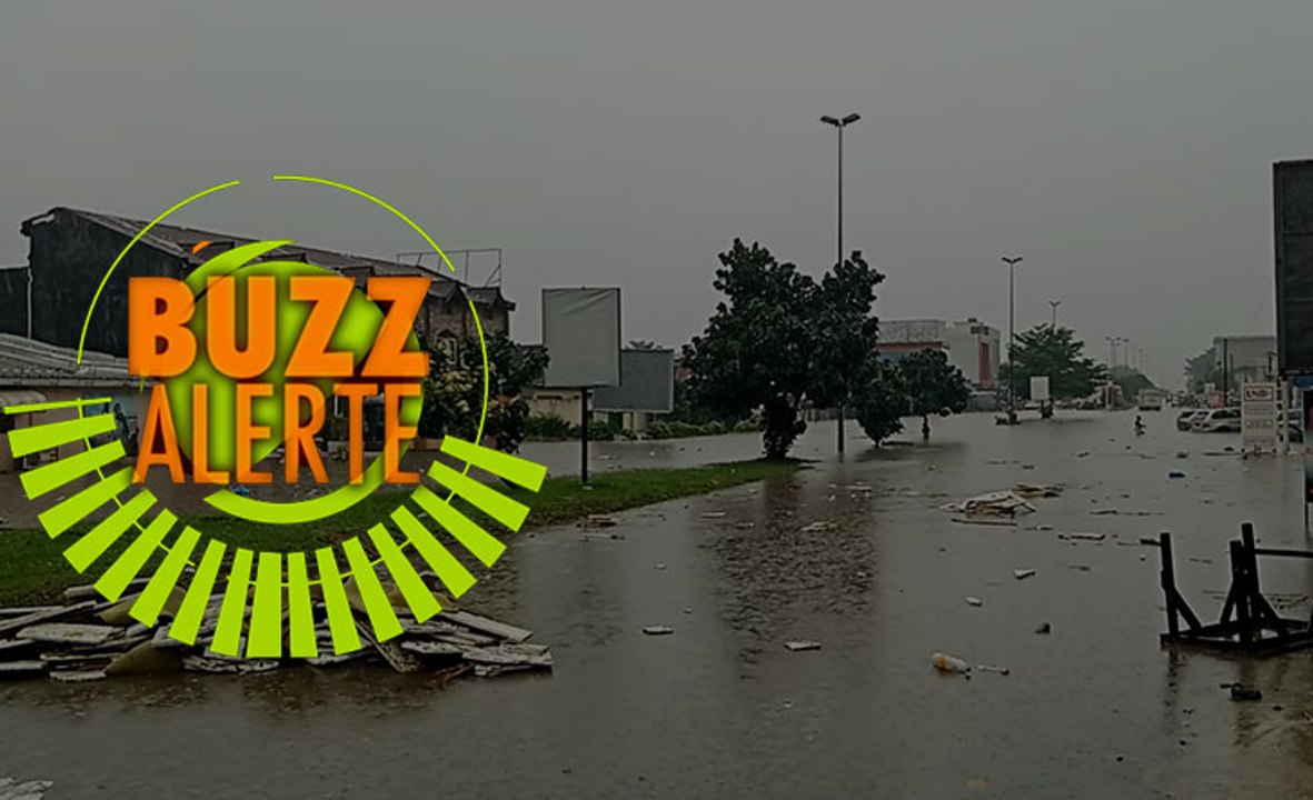 Buzz alerte: Inondation des rues d'Abidjan