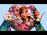 Giant HAPPY BIRTHDAY ANNA Balloon Surprise Disney Frozen Fever Toys, Clay-Buddies Peppa Pig