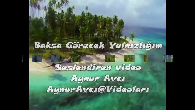 Baksa Görecek Yalnızlığım seslendiren video Aynur AVCI
