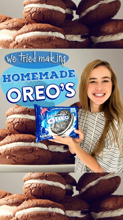 We Tried Making Homemade Oreos