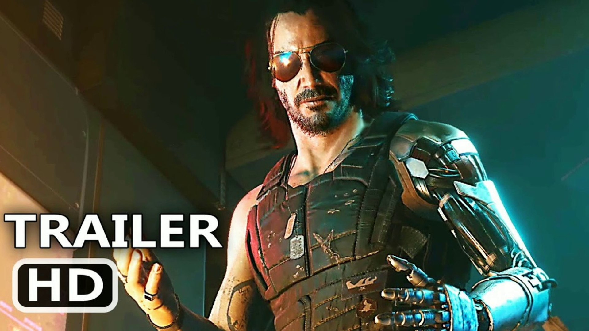 CYBERPUNK 2077 4K Trailer (2020) Keanu Reeves