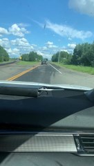 Alaskan Motorists Use Caution When Following an Erratic Driver on Freeway