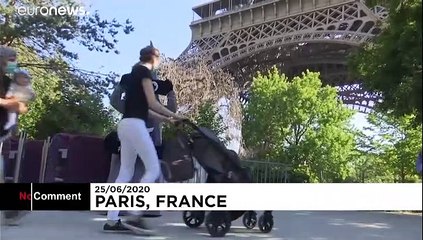 Réouverture de la Tour Eiffel après plus de trois mois de mise en sommeil
