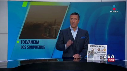 Tolvanera sorprende a habitantes de la Comarca Lagunera