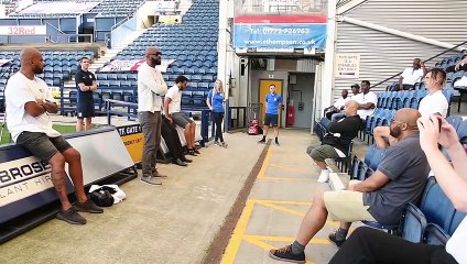 Launch of new anti racism Project 846 at Deepdale