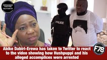 F78NEWS: 'Committing crime and still having the audacity to show off''- #AbikeDabiriErewa reacts to viral video of #Hushpuppi's arrest.