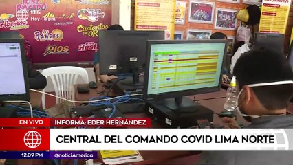 Edición Mediodía: Central del Comando Covid de Lima Norte atienden a dudas sobre la enfermedad