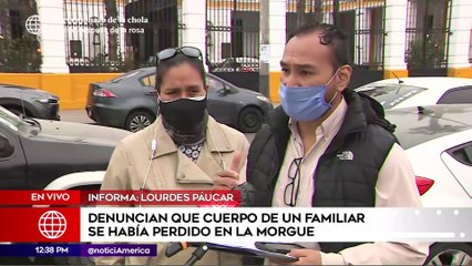 Edición Mediodía: Denuncian que cuerpo de un familiar se había perdido en la morgue