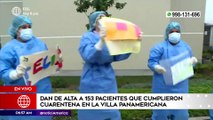 Primera Edición: Dan de alta de 153 pacientes que cumplieron cuarentena en la Villa Panamericana