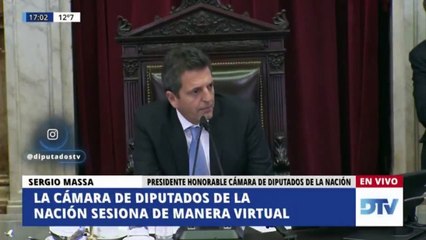 Sergio Massa y Fernando Iglesias en Diputados