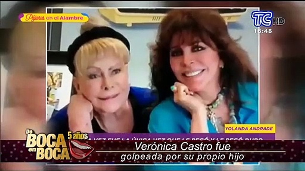 El cantante Cristian Castro golpeó a su madre, así lo confirmó Yolanda Andrade, amiga de Verónica Castro. "Cristian la pateó y cacheteó" 