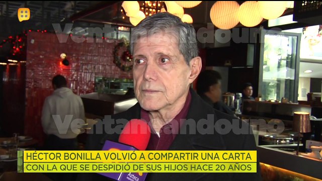 ¡Héctor Bonilla ya tiene listo su testamento y revela cómo repartirá sus bienes! | Ventaneando