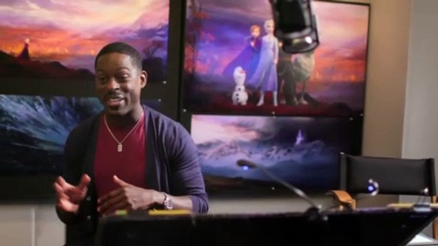 Frozen 2 movie - Sterling K. Brown Records Lieutenant Mattias Clip l Into the Unknown- Making Frozen 2