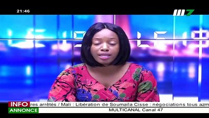 JT BAMBARA 19H30 DU 25 JUIN 2020