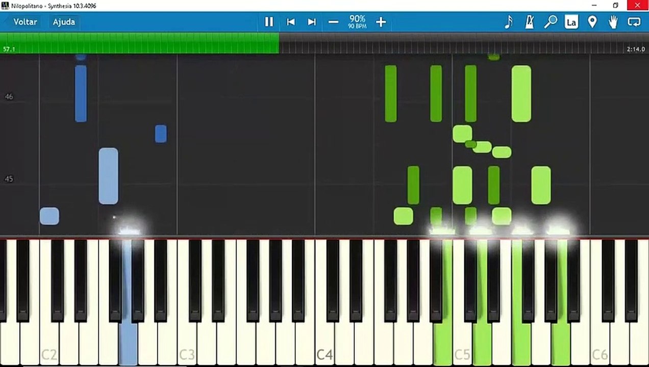 Nilopolitano - Dominguinhos [ Piano Tutorial ]