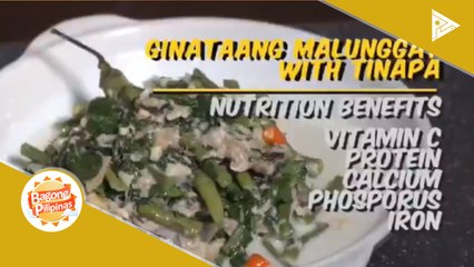 TASTY:  Ginataang malunggay with tinapa