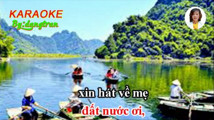 Karaoke- Đất nước- Tone Nữ- dangtran- Nhạc Đỏ