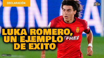 Uriel Antuna ve el debut de Luka Romero como un ejemplo de éxito
