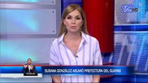 Susana Gonzáles Rosado asumió la Prefectura del Guayas en reemplazo de Carlos Luis Morales