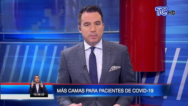 Nuevas camas fueron habilitadas para pacientes con covid-19 en hospital de Latacunga