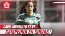 Carolina Jaramillo: 'Llegar a Chivas ilusiona, quiero ayudar al rebaño a llegar a una final'