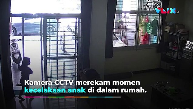 Bocah Ajaib! Lari Hingga Tembus Kaca Sampai Pecah