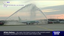 Les images du premier décollage d'un avion à l'aéroport d'Orly après plus de 3 mois de fermeture
