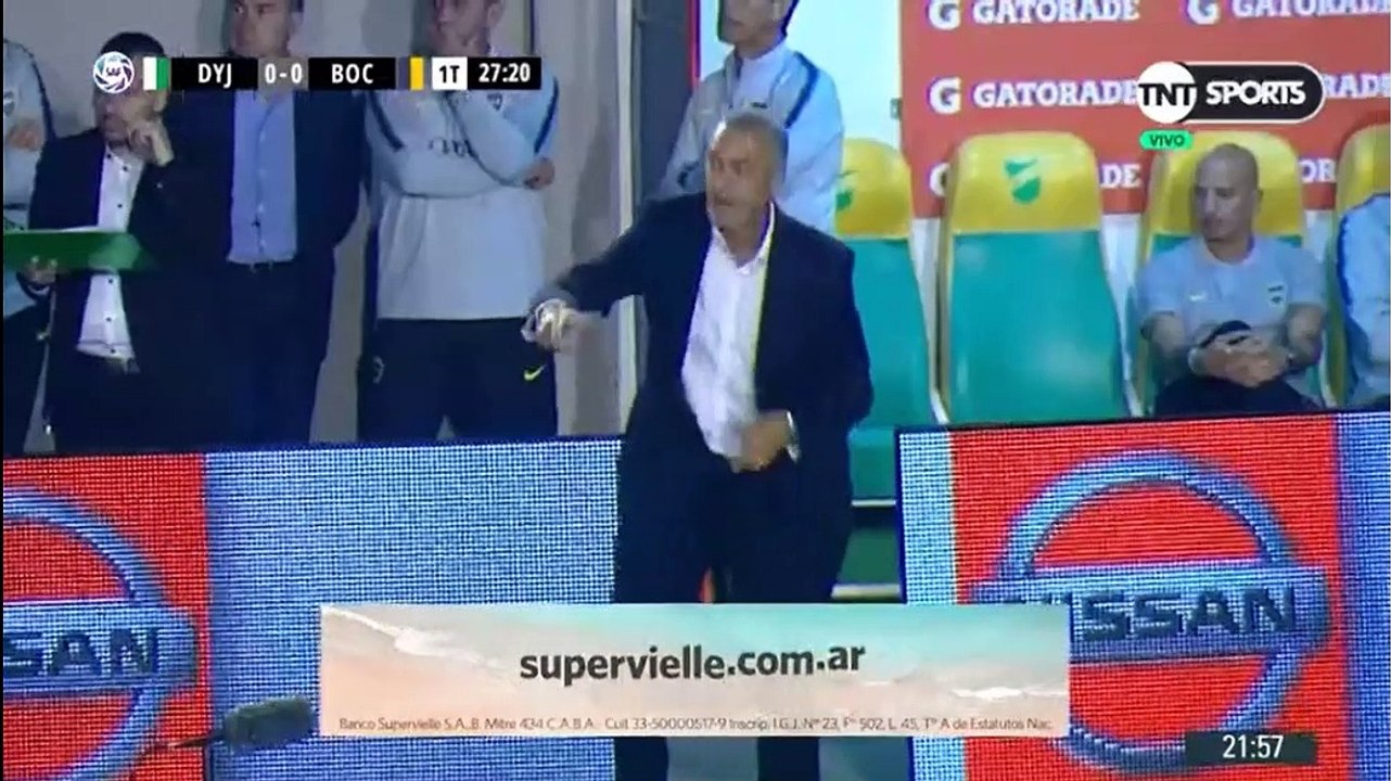 Defensa y Justicia 0 - 1 Boca Juniors (Primer Tiempo)