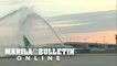Water salute: First plane takes off from reopened Orly airport in Paris