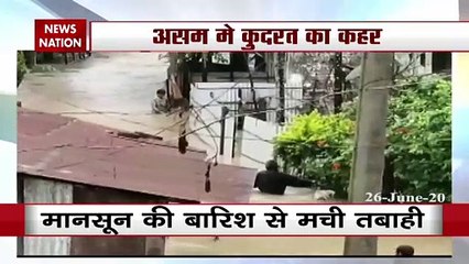 Nature havoc in Assam monsoon rains wreck havoc