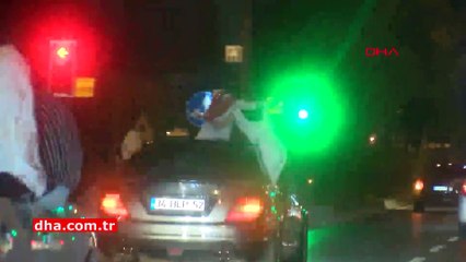 Yine asker uğurlaması yine korkutan görüntüler