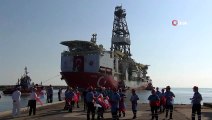 Fatih Sondaj Gemisi Trabzon Limanı'ndan ayrıldı