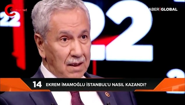 Ekrem İmamoğlu İstanbul'u nasıl kazandı? sorusuna Arınç'tan yanıt