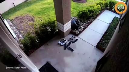 Elle sauve son voisin venu toquer à sa porte car il s'étouffait