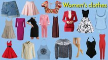 Clothes vocabulary _ Clothes in english _ Women's clothes vocabulary _ Easy engl