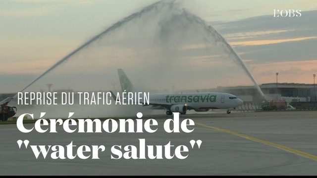A l'aéroport d'Orly, décollage du premier avion après trois mois de fermeture due au coronavirus