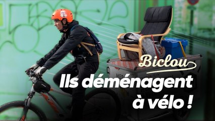 Déménager à vélo à Paris, c'est possible