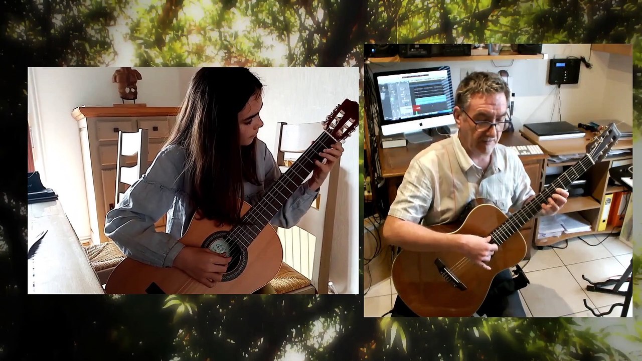 Osartis-Marquion :Challenge Confinement #3 Classe de guitare ERIM Duo Maëlys et Olivier VI 2020