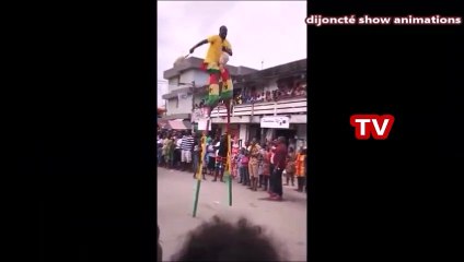 un géant tombe en pleine danse Buzz