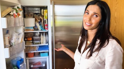 Padma Lakshmi Gives A Tour Of Her Fridge Essentials