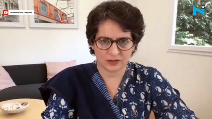 "I am Indira Gandhi's grand-daughter": Priyanka Gandhi dares UP government