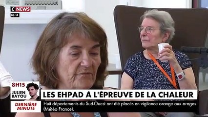 Download Video: Après la crise du coronavirus, les établissements qui reçoivent des personnes âgées sont maintenant confrontés aux épisodes de fortes chaleurs de l’été.