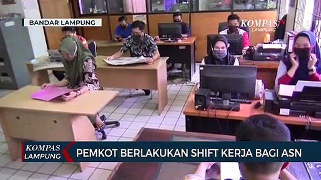 Cegah Penyebaran Covid-19, Pemkot Bandar Lampung berlakukan Shift kerja Bagi ASN